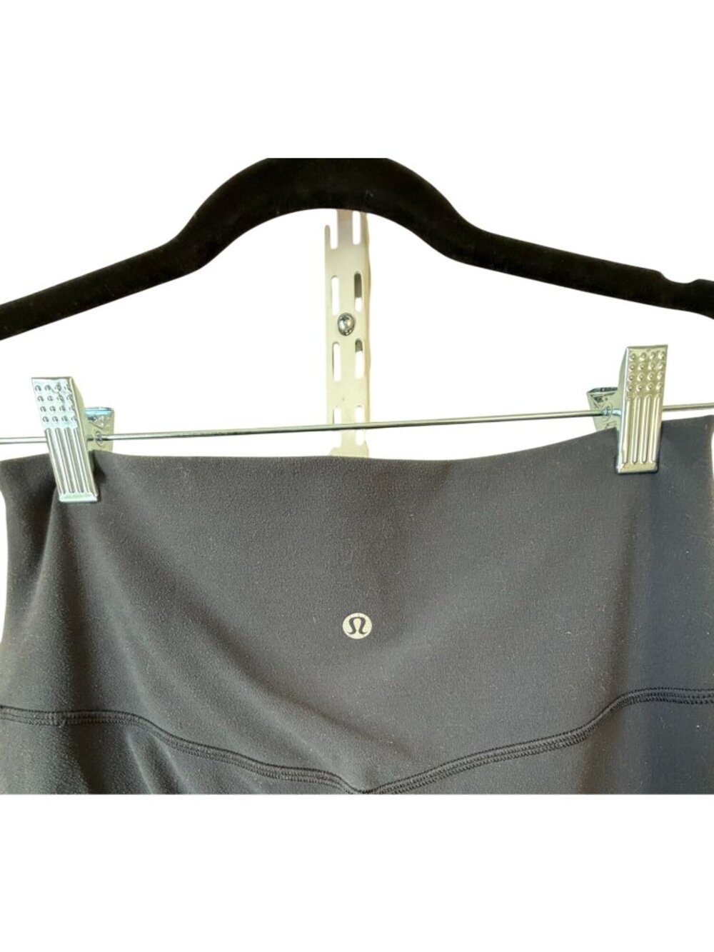 Lululemon Leggings Soft Black Women’s Estimated Size 8/10 Yoga - Picture 3 of 8